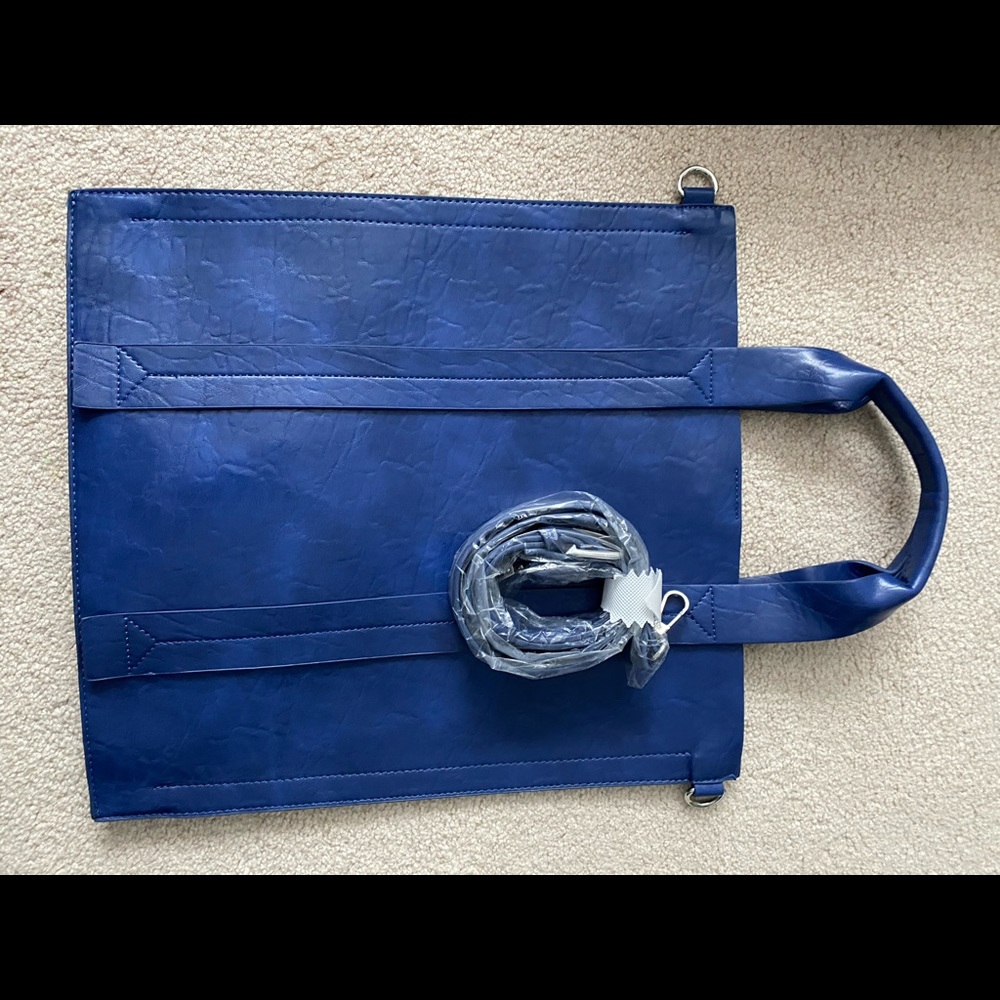 Brand New Zara brand Blue color flat tote